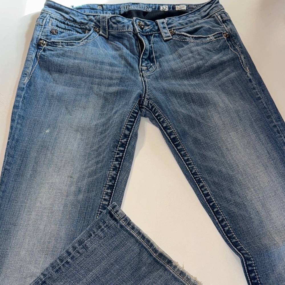 Miss Me Medium‎ Blue Boot Cut Jeans